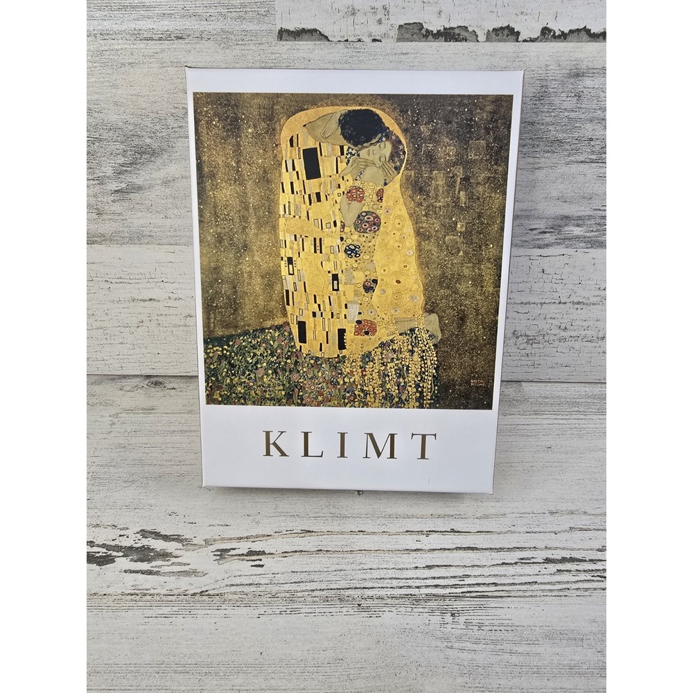 teNeues Gustav Klimt Notecard Set 18 Cards Envelopes The Kiss Art Nouveau Gold